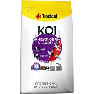 Tropical Koi Wheat Germ & Garlic - 7KG - Koivoer - Vijvervoer