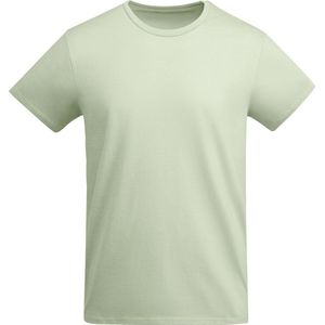 Zacht Groen 3 pack unisex t-shirts BIO katoen Model Breda merk Roly maat S