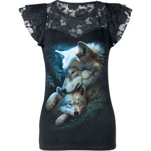 Spiral Mother's Love Dames T-shirt - zwart - S