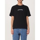 Curved Logo Tee - T-shirt - Zwart - Korte Mouwen