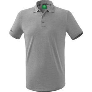 Erima Functionele Polo Kinderen - Grey Melange | Maat: 140