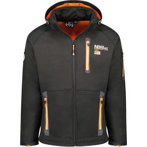 Geographical Norway Softshell Heren Jas Roddy Zwart - M
