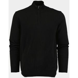 Bos Bright Blue Half zip half zip 100% katoen 528400cct-13/90