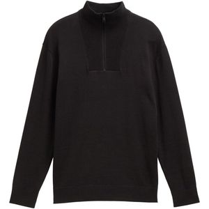 Tom Tailor Denim - Schipperstrui - Effen/Gemêleerd - Regular Fit - Puur Katoen