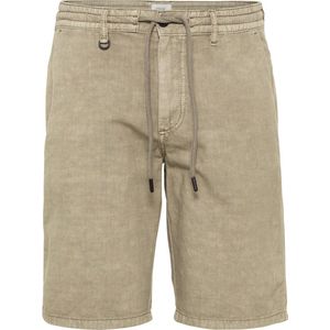 camel active Chino shorts gemaakt van katoen/linnenmix - Maat menswear-34IN - Khaki