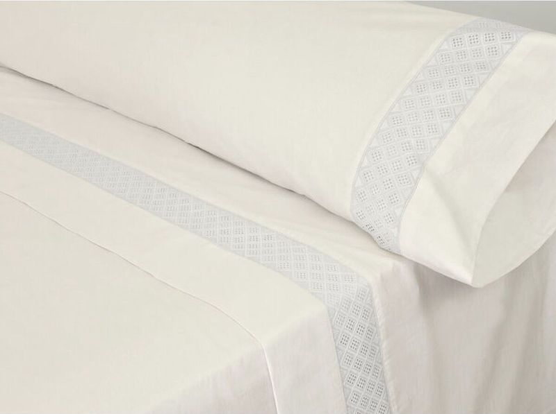 Pierre Cardin - ELISA - Beddenset - Geel - 100% Katoen - 4 Stuks