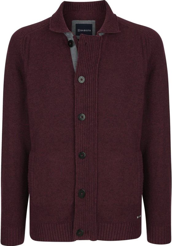 Babista - ROBLOTE - Vest - Donkerrood - Lamswollen Mix