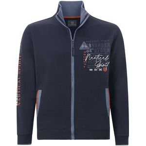 Jan Vanderstorm - LINDSEN - Sweatvest - Donkerblauw