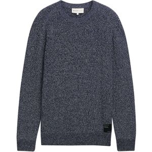 TOM TAILOR DENIM - Trui - Navy - Knitwear - Lange Mouw