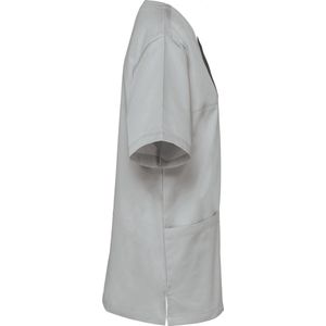 Schort/Tuniek/Werkblouse Unisex 5XL WK. Designed To Work Snow Grey 65% Polyester, 35% Katoen