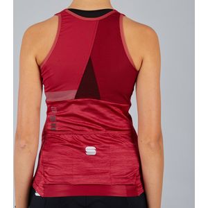 Sportful Fietsshirt mouwloos Dames Rood  - GIARA W TOP RED RUMBA - XL