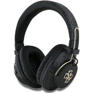 Guess - 4G Big Metal Logo ENC - Draadloze Hoofdtelefoon - Zwart - PU Materiaal