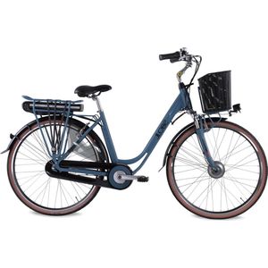 Elektrische damesfiets, met mand, Blue Motion 3.0, Nxs 7, 15,6Ah, blauw