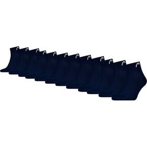 HEAD Quartersokken Training - 12 paar - Navy - Maat 35/38