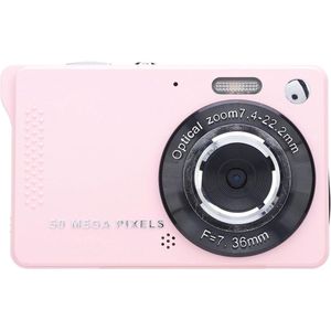 1080P HD digitale camera - 2,8-inch scherm, compacte CCD-camera, CMOS-sensor, 16x zoom voor studentenselfies (32 GB)