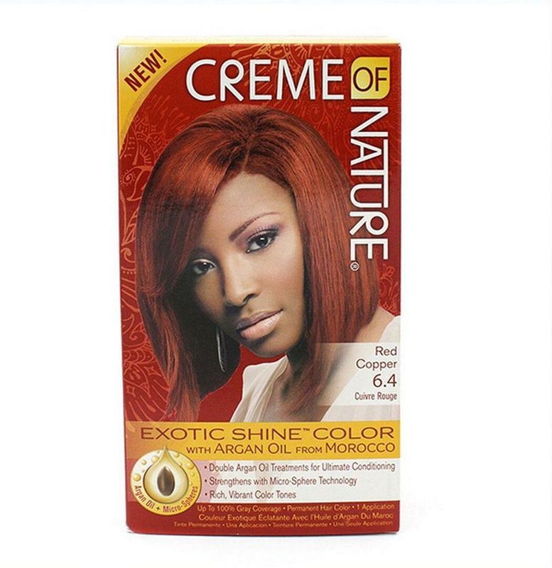 Creme Of Nature - Argan Color - Permanente Kleur - Red Copper 6.4