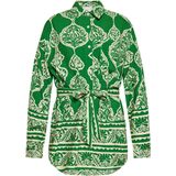 usha - Blouse - Viscose - Floral en Geometrisch Print