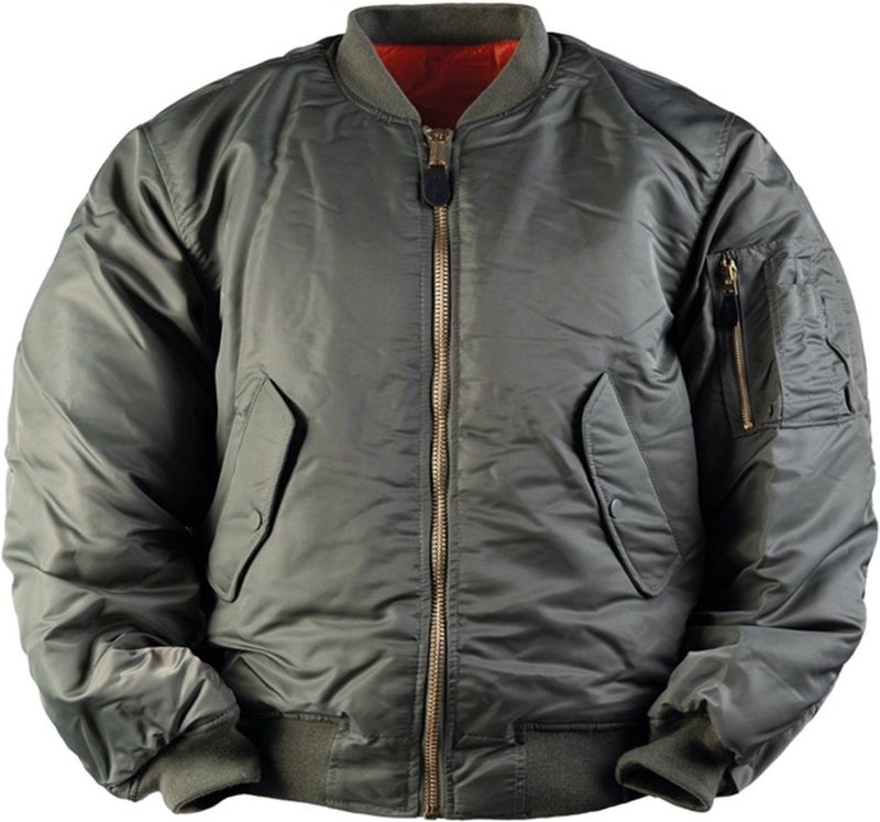 MA-1 Bomber Jack - Maat M - groen