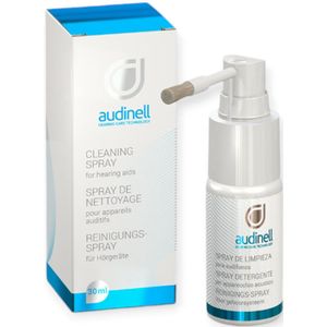 Audinell reinigingsspray met borstel 30ml - Spray voor hoortoestellen