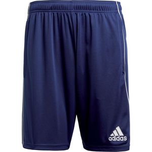 Adidas Core 18  Sportbroek Heren - Dark Blue/White - Maat S