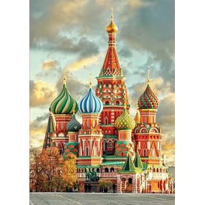Educa - Puzzle 1000 - St. Basil's Cathedral, Moscow (017998)