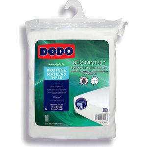 DODO DODO matrashoes - Waterdicht en anti-bedwants - 160 x 190 cm - MAXIPROTECT L 190 cm x H 0.1 cm x D 160 cm