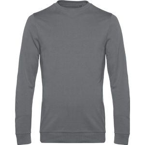 Sweater 'French Terry' B&C Collectie maat XS Elephant Grey