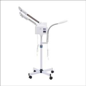 Gezichtsstomer 3-in-1 – Warm & Koud Mist – Ozon Luchtbevochtiger – Draagbare Gezichtssauna – 1000 ml Watertank – 750 W Vermogen – Verstelbare Hoogte 85-121 cm – Spa & Schoonheidssalon Gebruik – EU Stekker