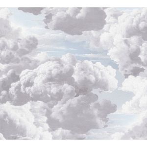 WOLKEN BEHANG | Modern 3D - Grijs Blauw Wit - Living Walls Michalsky 5