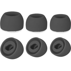 Jumada's - ""3x Siliconen Earplug Tips geschikt voor Buds - S/M/L - 3 Maten