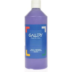 Gallery plakkaatverf, flacon van 500 ml, paars