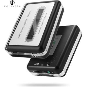 Equivera Cassette Speler - Cassette - Cassettespeler - Cassettebandjes - Cassetterecorder
