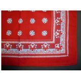 Boerenzakdoek rood 55x55cm