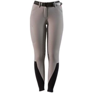 Equestro Ridertech Jumping Full Grip Rijbroek Voor Dames Grijs 36 Vrouw