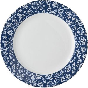 Laura Ashley Blueprint Collectables Borden - Plat - Ø 18cm - Sweet Alyssum - Kerstservies