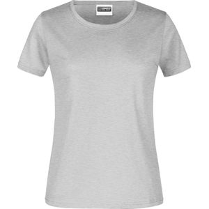 James And Nicholson Dames/dames Basic T-Shirt (Grijze Heide)