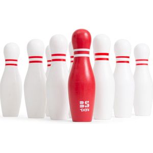 BS Toys Bowlen - Rood & Wit