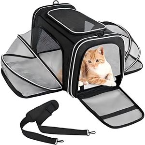 ROBERTA-Handtas met katten print - speelgoed-en-accessoires - huisdier