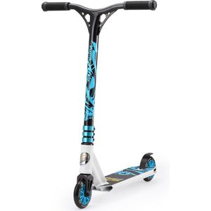 STAR SCOOTER Freestyle Jump alu stuntstep 110mm Mini wit / blauw