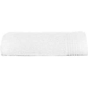 The One Towelling Deluxe handdoek - 60 x 110 cm - Badlaken - Hoge vochtopname - Met ophanglus - 550 gr/m² - 100% Gekamd katoen - Wit