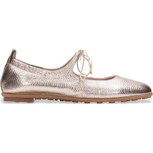 Hispanitas Gouden Bombay Leren Ballerina's