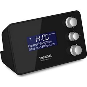 Radiowekker met DAB+ en FM-tuner - Dimlicht LCD, dubbele wektijden, USB-oplader