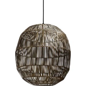 PTMD Jenner Ronde Hanglamp - H42 x Ø39 cm - Ijzer - Koper