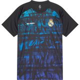 Real Madrid Trainingsshirt Heren - Maat S - Sportshirt Volwassenen - Blauw