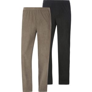 Jan Vanderstorm herren Dubbelpak Corduroy Broek - 27 - zwart