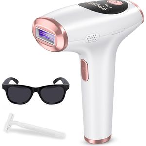 Ontharingsapparaat - IPL-ontharing - 999.999 flitsen - Voor Gezichtsbehandeling en Hele Lichaam