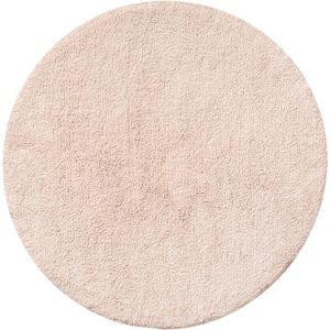 Petite Amélie Vloerkleed - Kinderkamer - ⌀120 cm - 100% Katoen - Roze