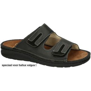 Fidelio Hallux -Heren - zwart - pantoffels & slippers - maat 42