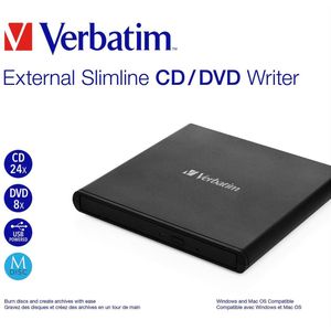 Verbatim MOBILE DVD REWRITER USB 2.0 lig