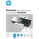 HP 9123 Premium Lamineerfolies A4 - Lamineerhoezen voor Warm Lamineren - Glanzend - 80 Micron - 100 Stuks
